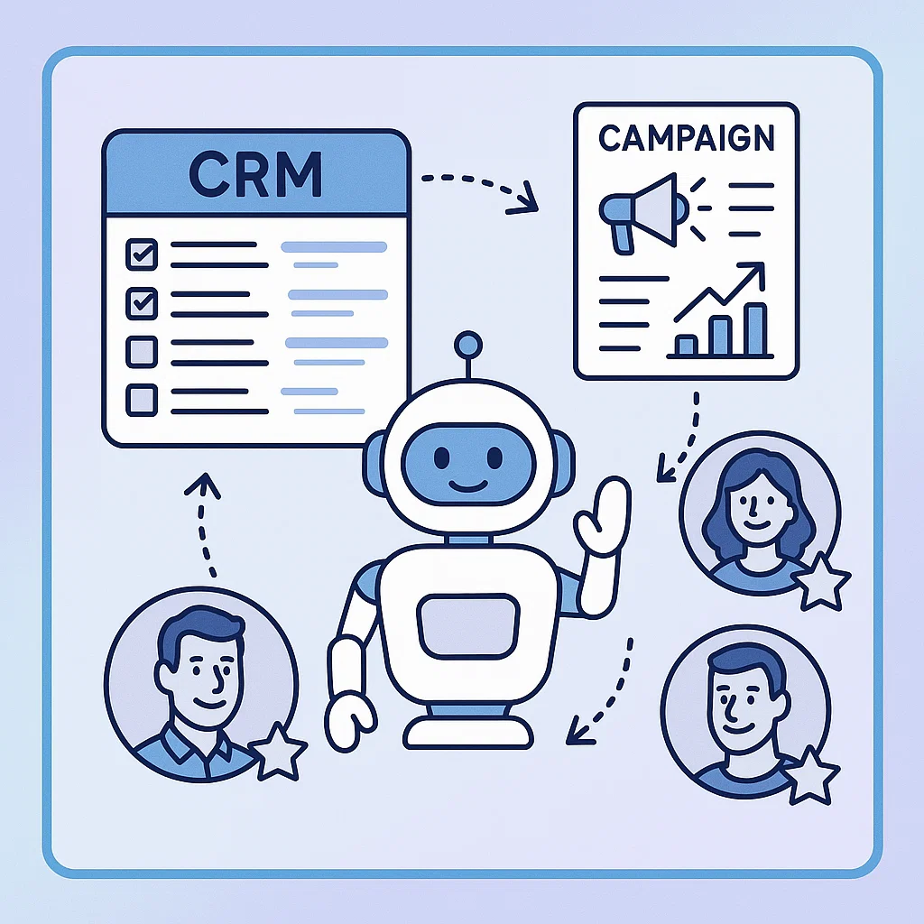CRM Inteligente y Campañas por WhatsApp